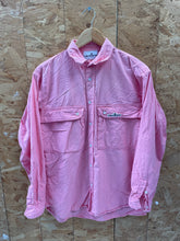 Vintage 90s Pink Long Sleeve Mens Shirt Size L by CeRruti 1881 Sport